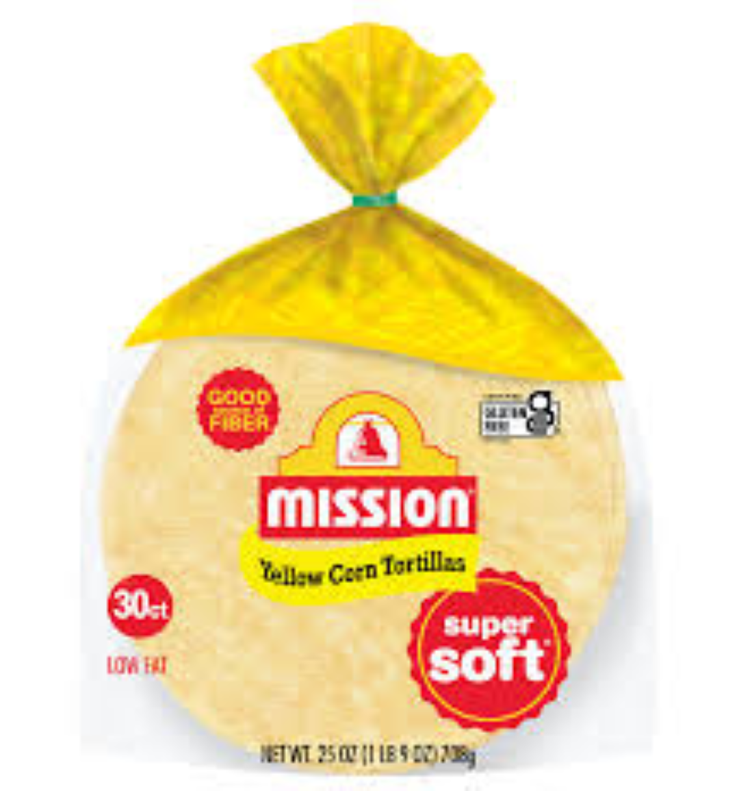 MISSION TORTILLA 6 CORN 420G